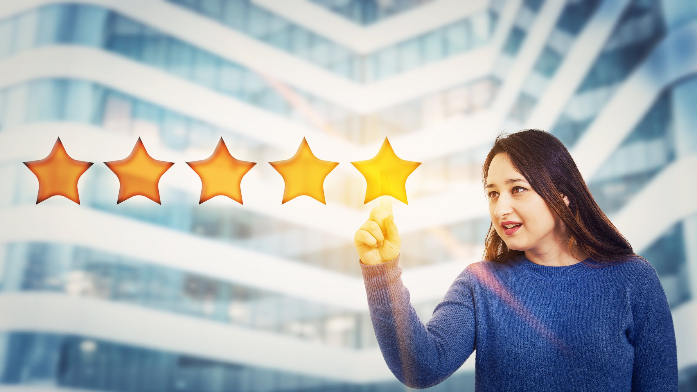 Satisfied client give feedback